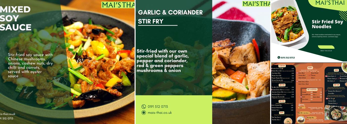 Mai's Thai Takeaway Menu