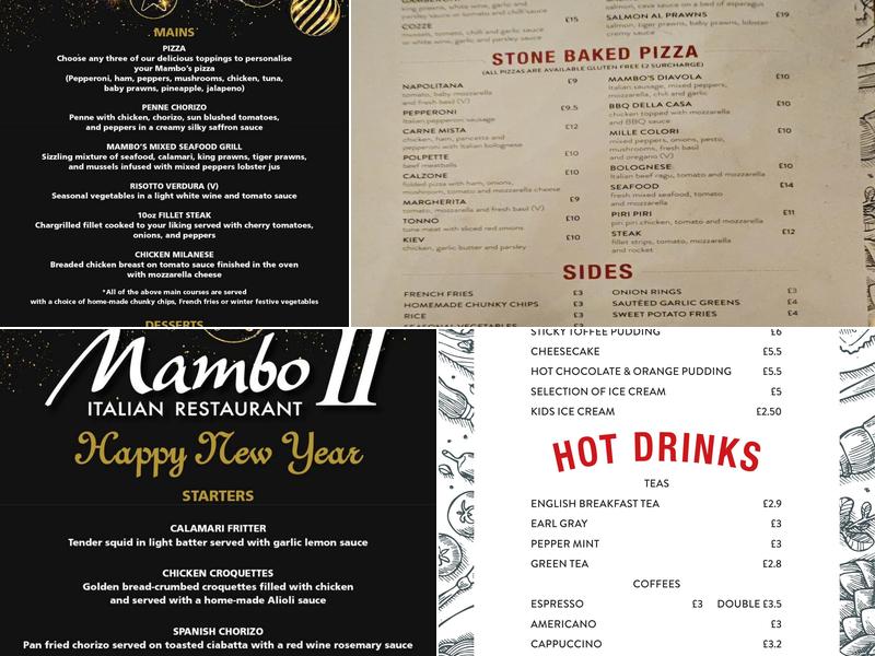 Mambo II Menu