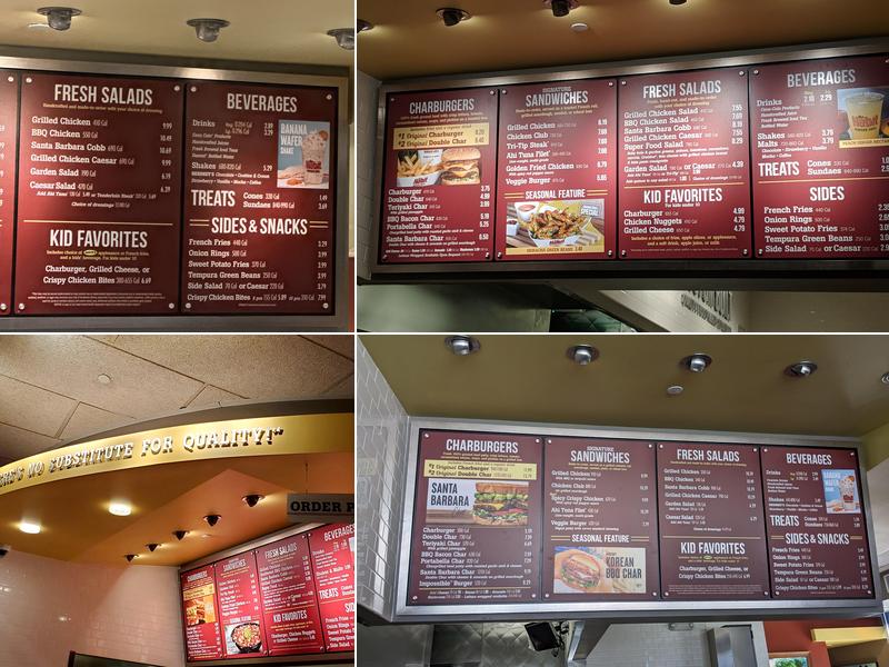The Habit Burger Grill Menu
