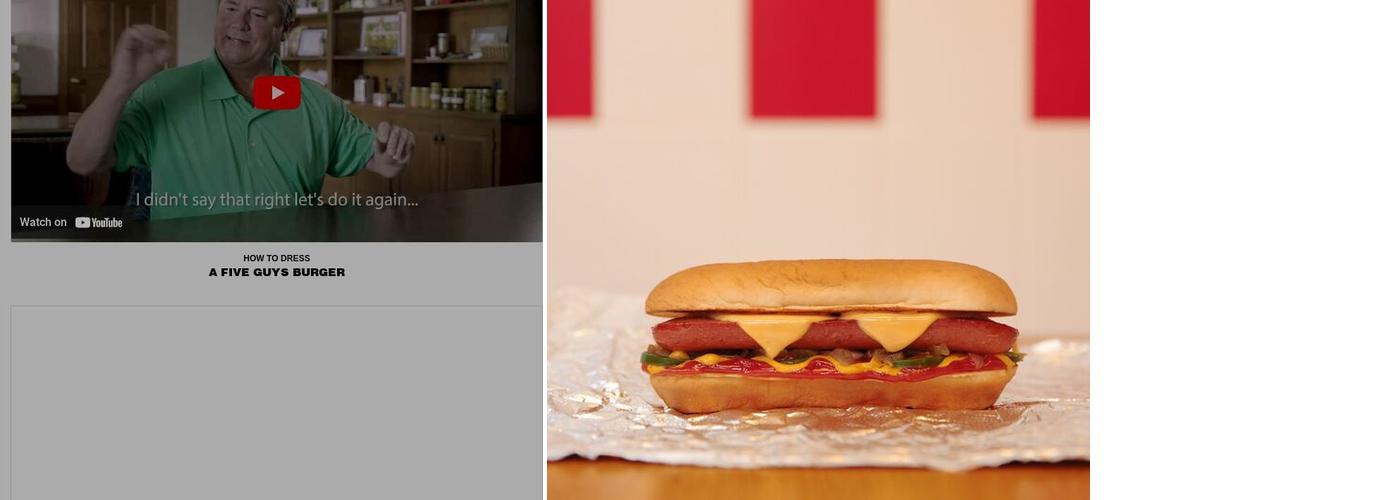 Five Guys Menu