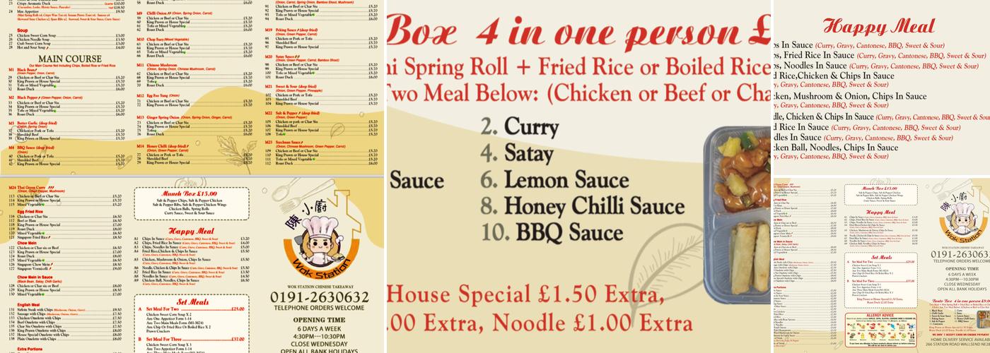 East Garden Chinese Takeaway Menu