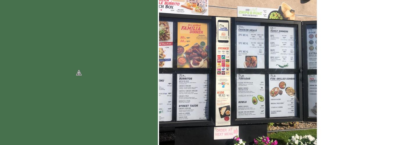 El Pollo Loco Menu