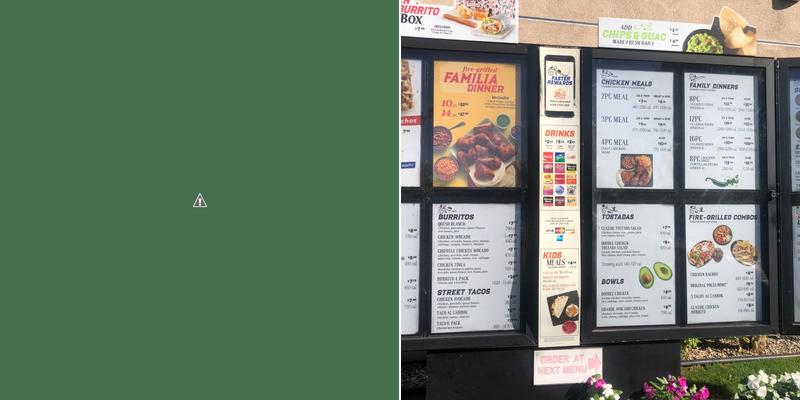 El Pollo Loco Menu