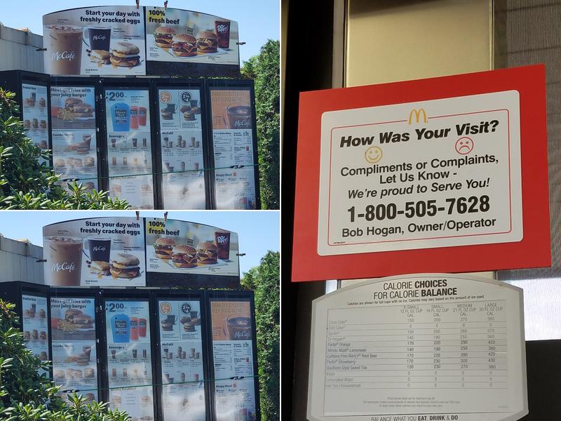 McDonald's Menu