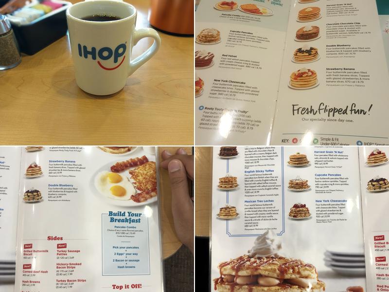 IHOP Menu