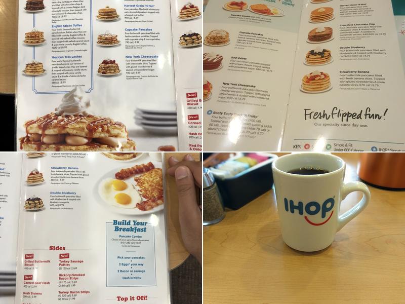 IHOP Menu