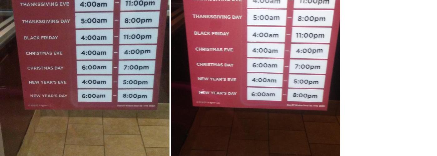 Dunkin' Menu