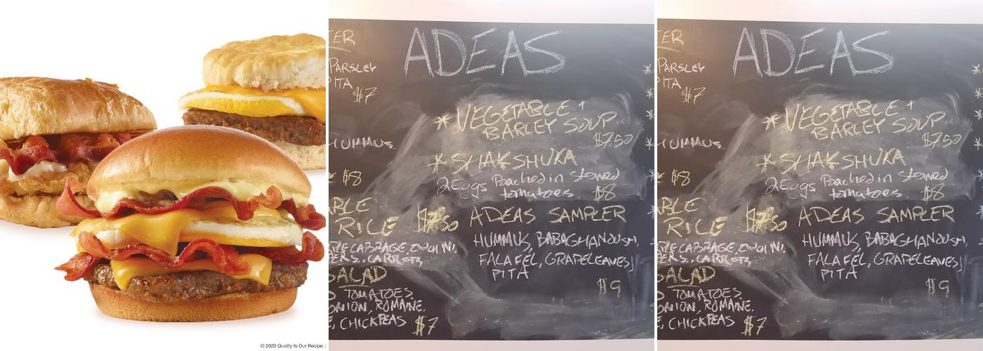 Wendy's Menu
