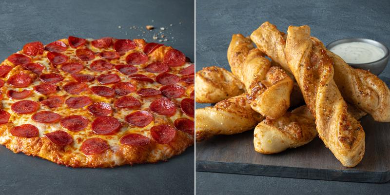 Round Table Pizza Menu