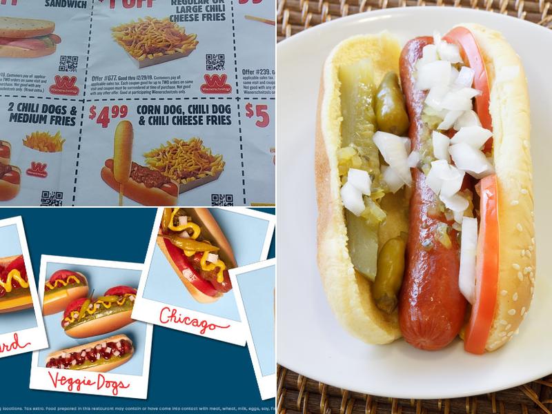 Wienerschnitzel Menu