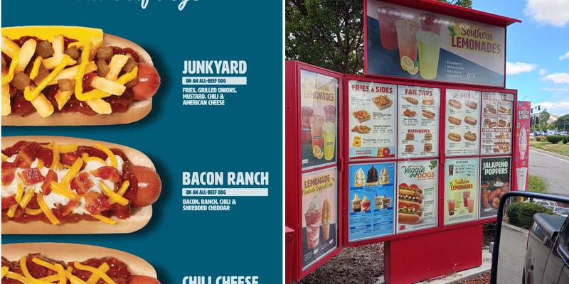 Wienerschnitzel Menu