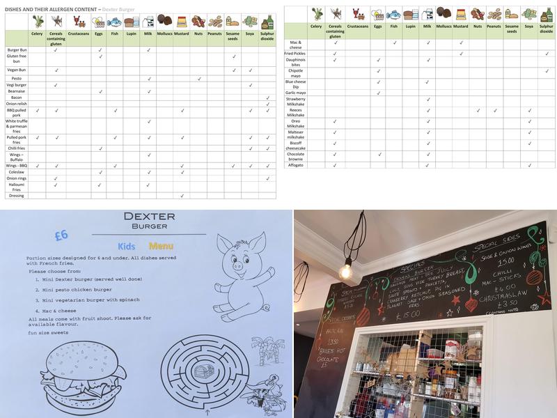 Dexter Burger @ The Pendleton Menu