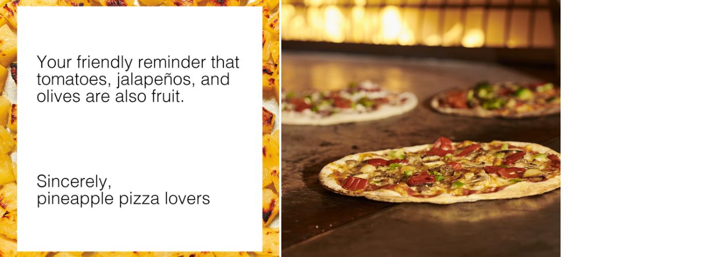 MOD Pizza Menu