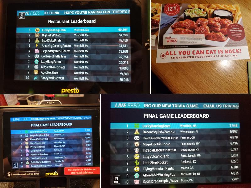 Applebee's Grill + Bar Menu