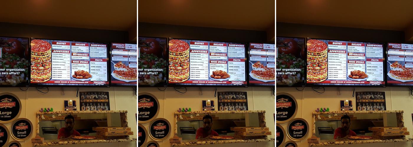 Mountain Mike's Pizza Menu