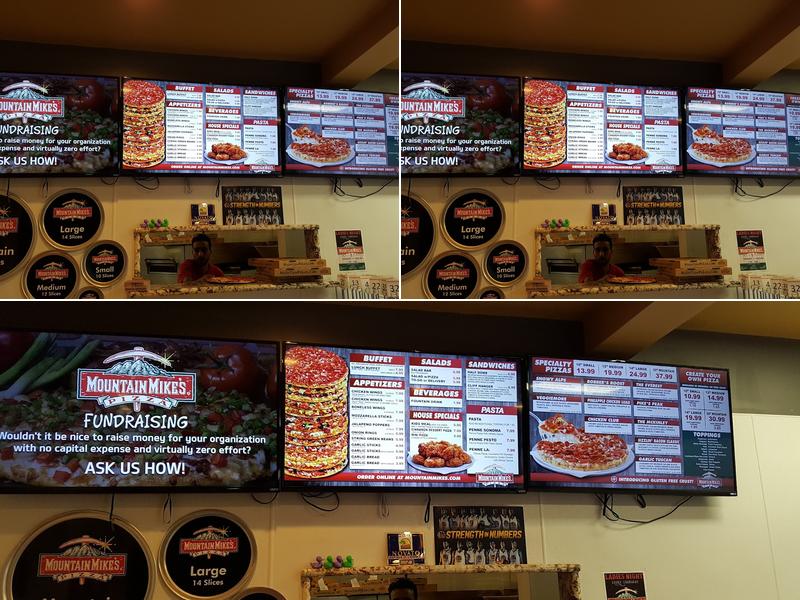 Mountain Mike's Pizza Menu