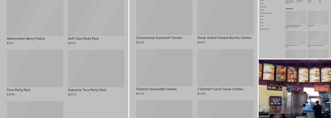 Taco Bell Menu
