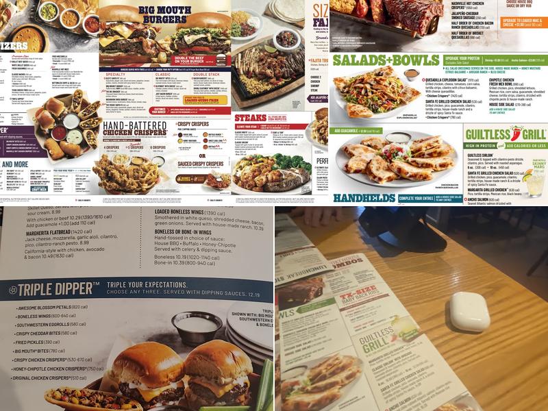 Chili's Grill & Bar Menu