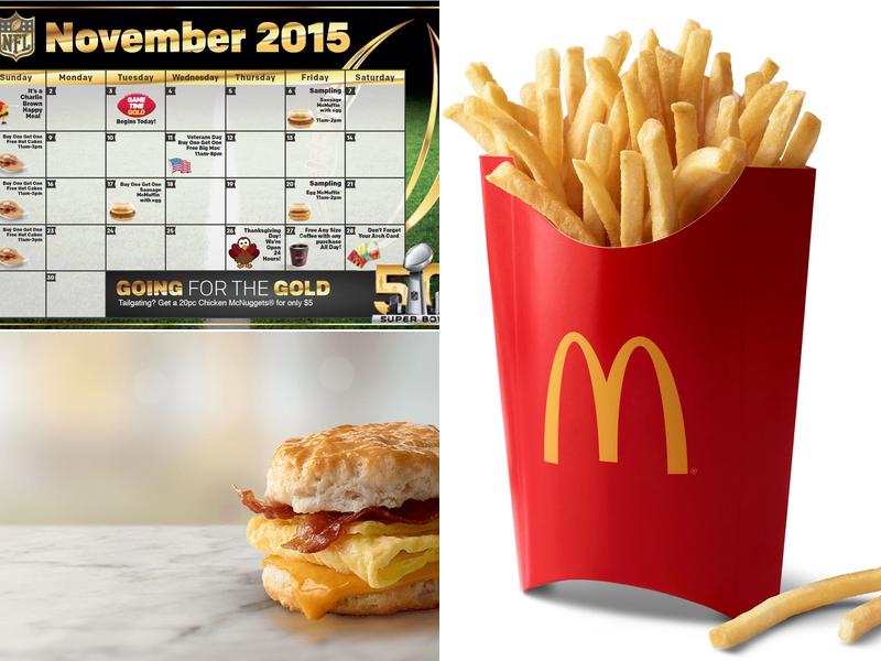 McDonald's Menu