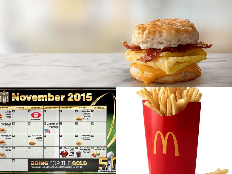 McDonald's Menu