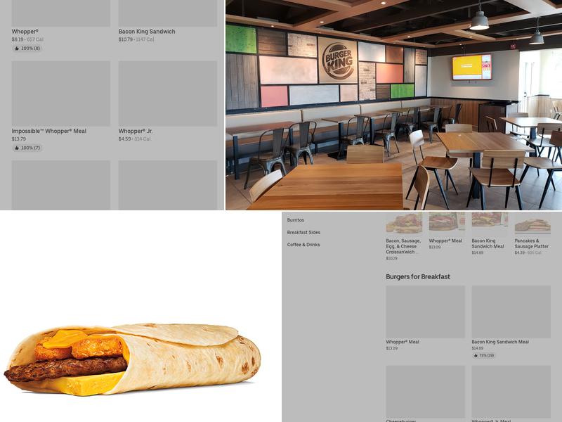 Burger King Menu