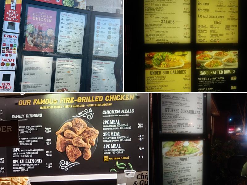 El Pollo Loco Menu