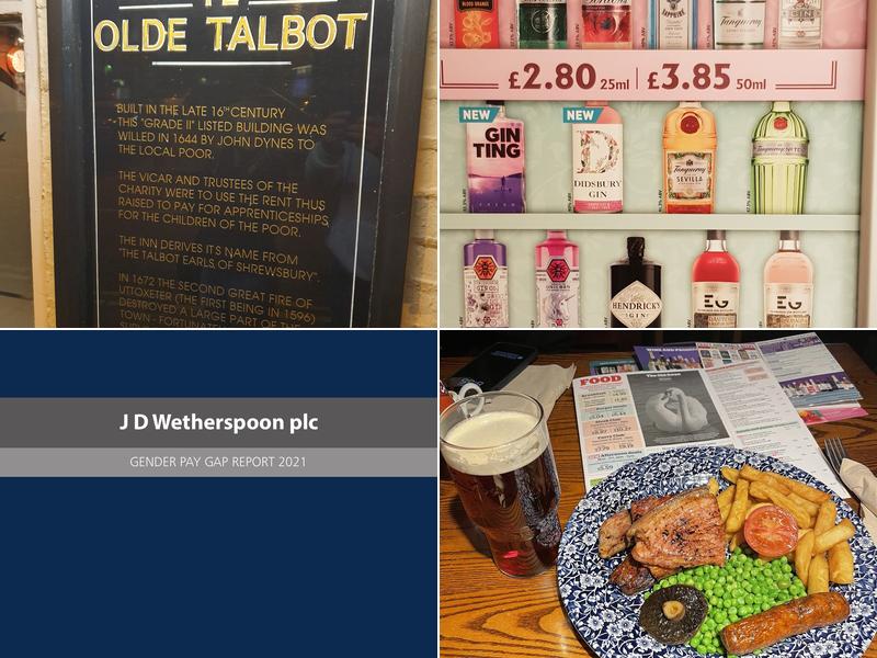 The Old Swan - JD Wetherspoon Menu