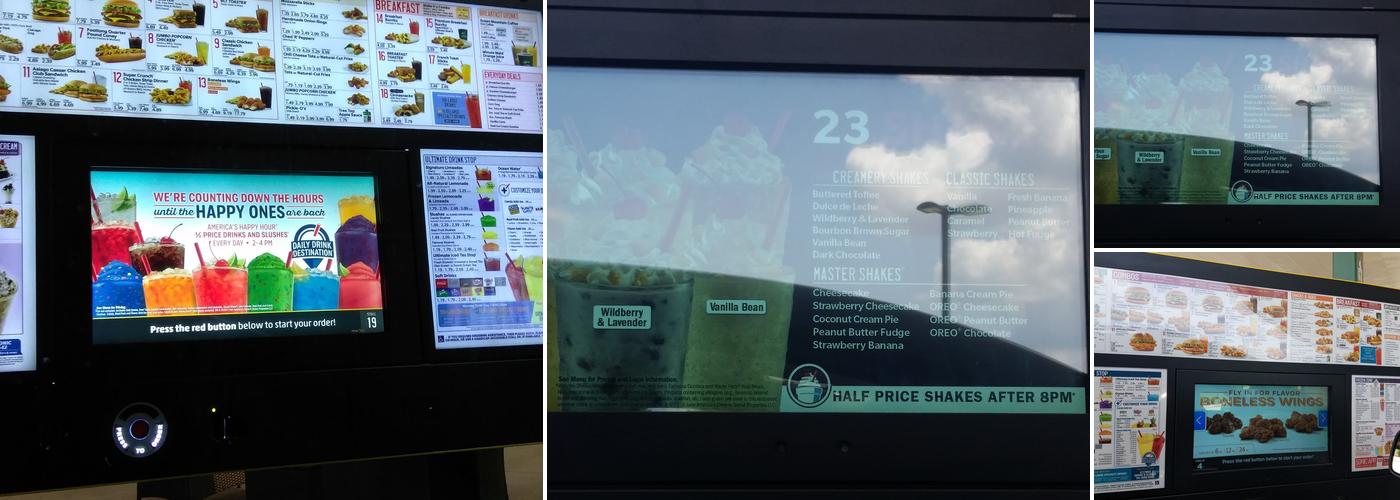 Sonic Drive-In Menu