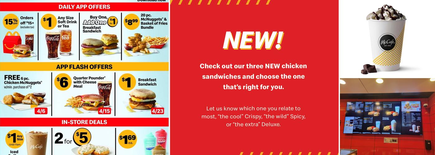 McDonald's Menu