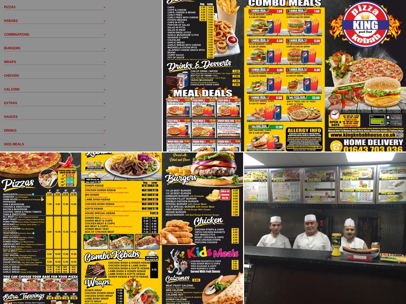 King Kebab Menu