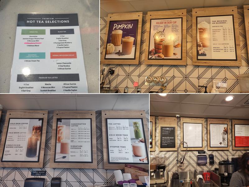 The Coffee Bean & Tea Leaf Menu