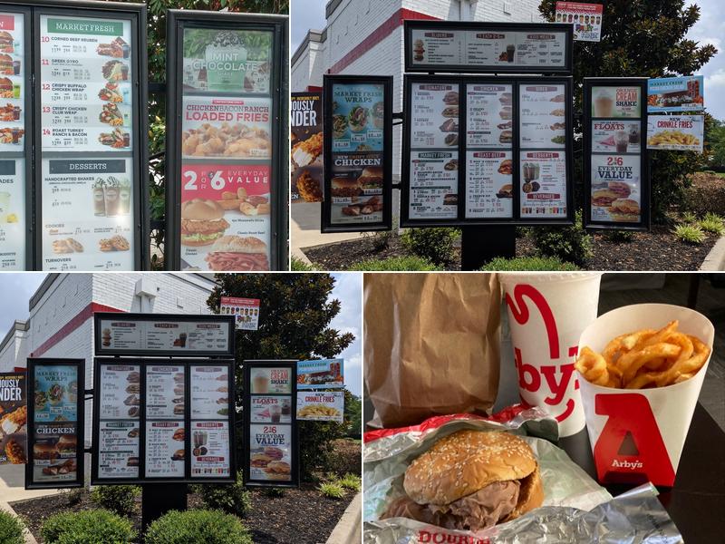 Arby's Menu