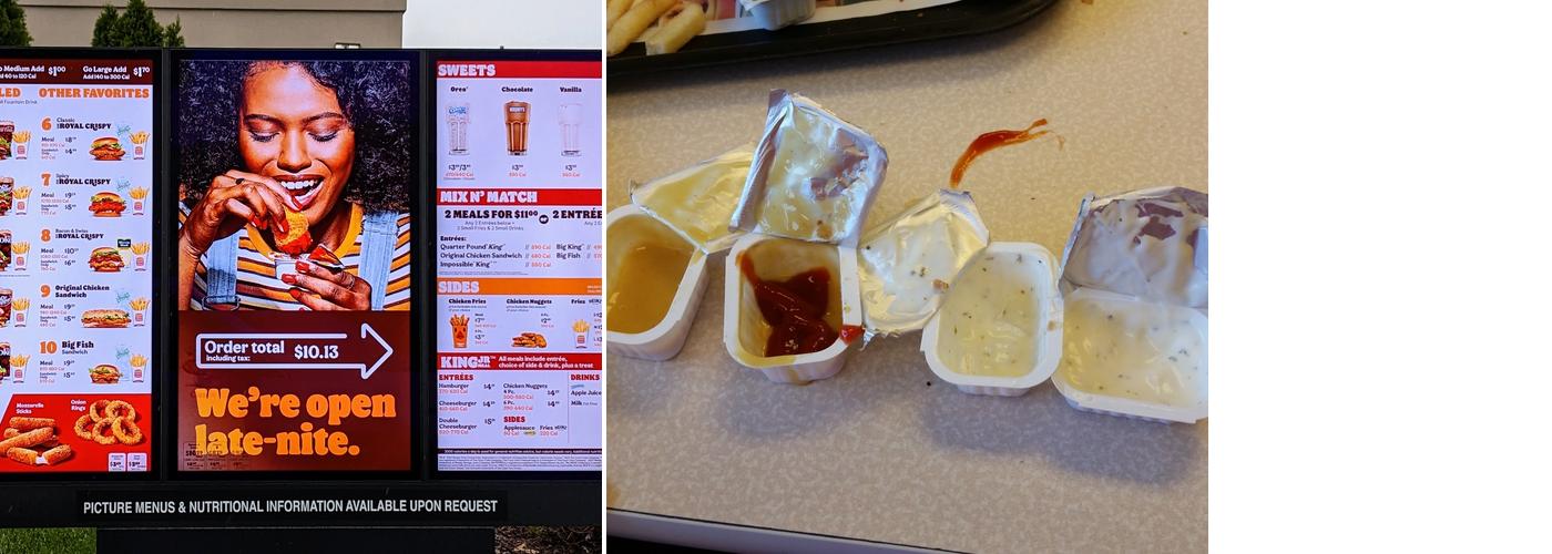 Burger King Menu