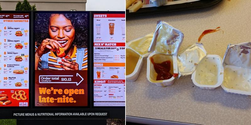 Burger King Menu