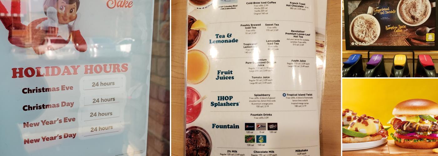 IHOP Menu
