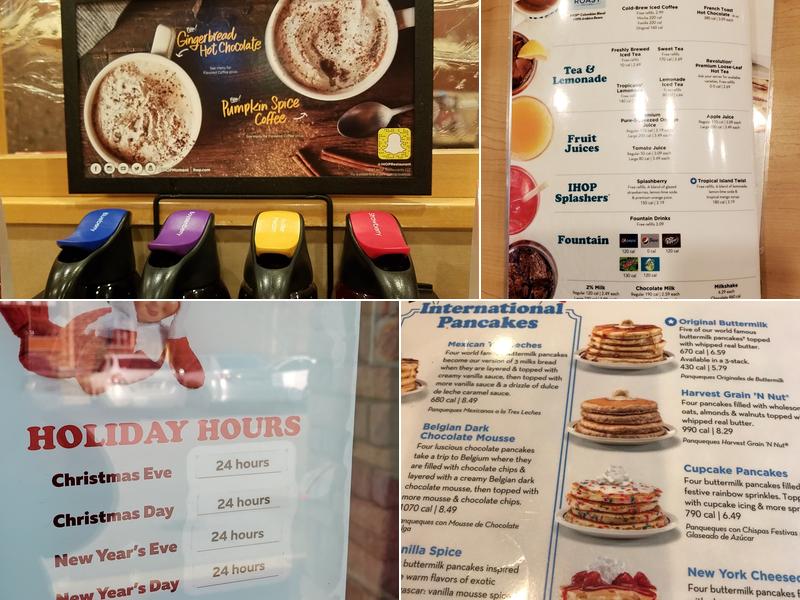 IHOP Menu