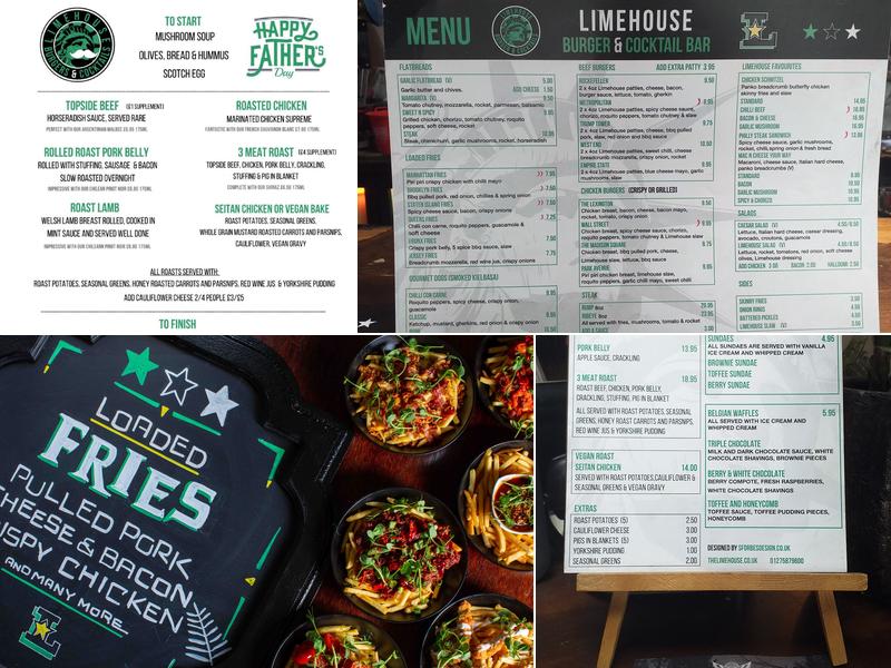 LIMEHOUSE Menu