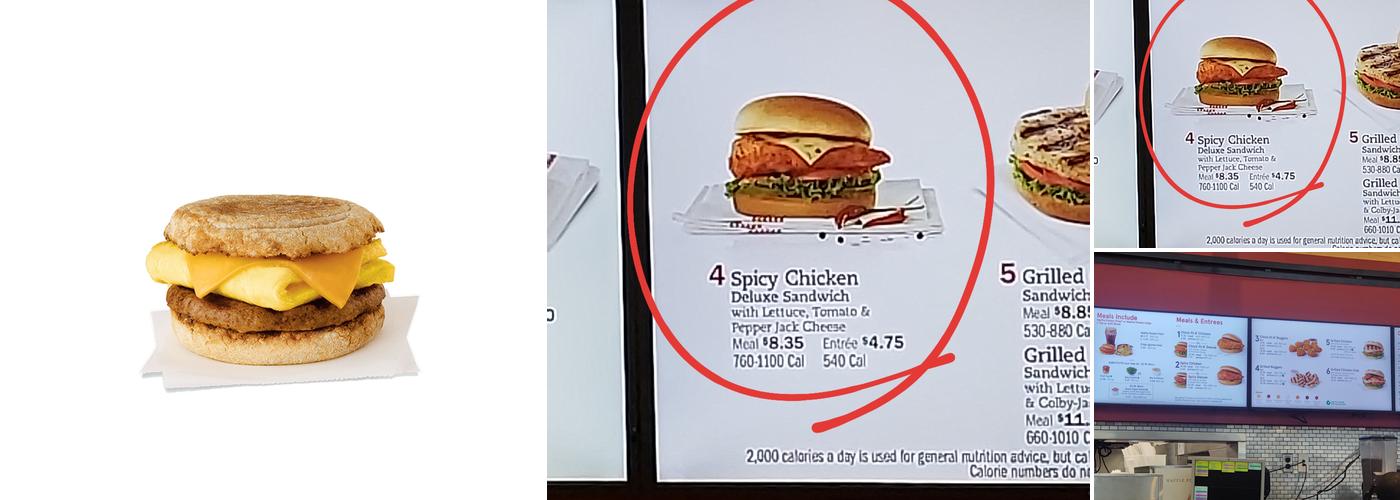Chick-fil-A Menu