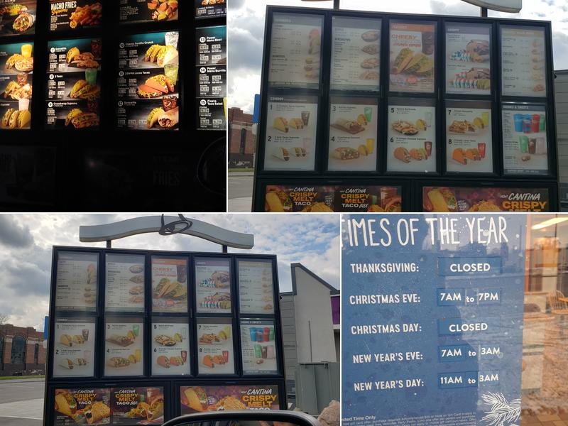 Taco Bell Menu