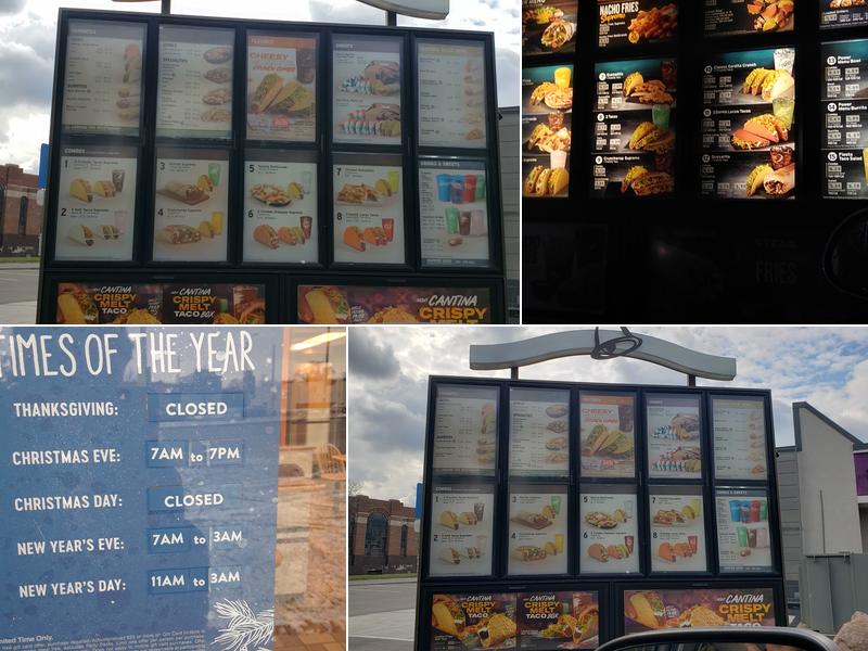 Taco Bell Menu