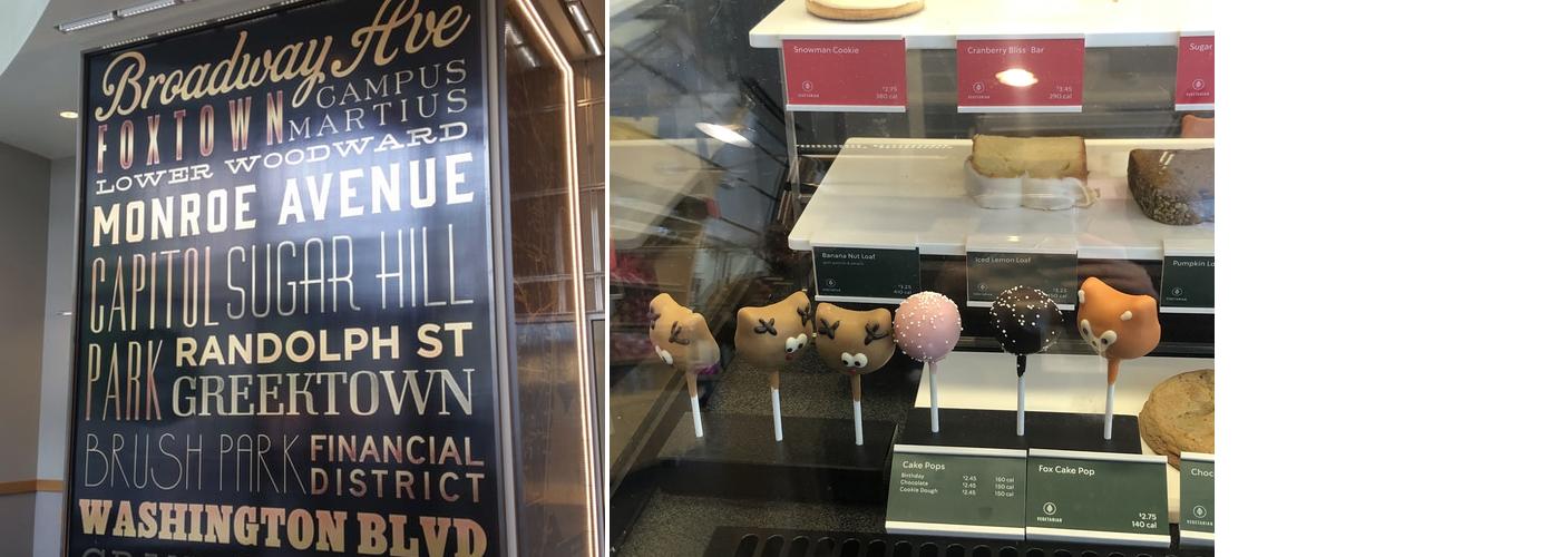 Starbucks Coffee Company Menu
