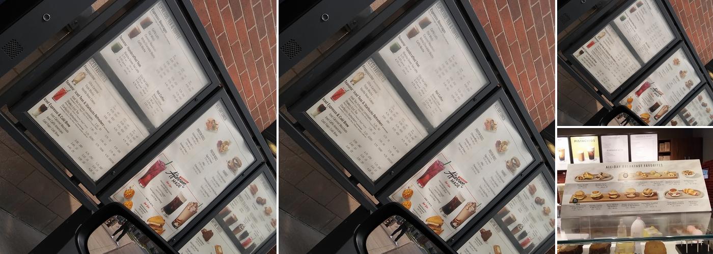 Starbucks Menu