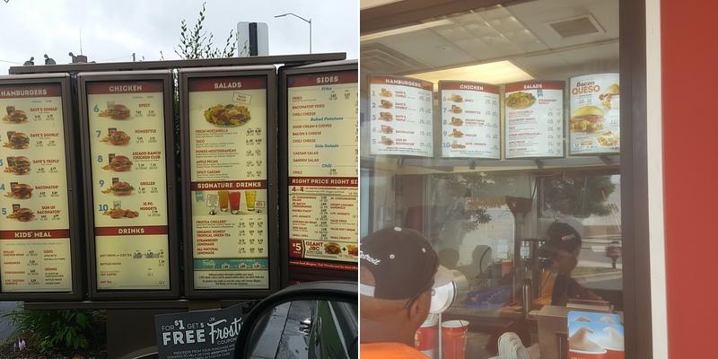 Wendy's Menu