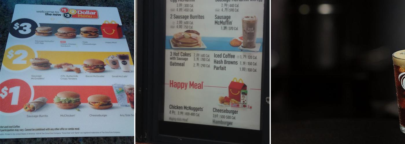McDonald's Menu