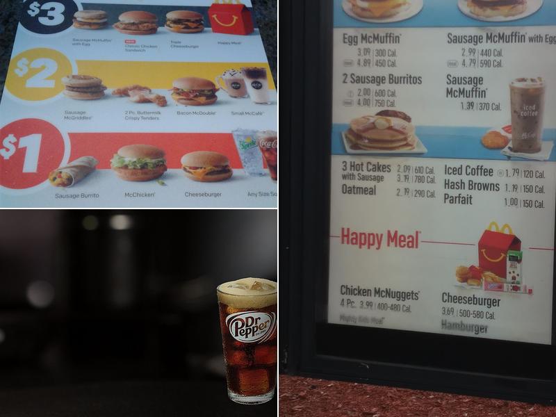 McDonald's Menu