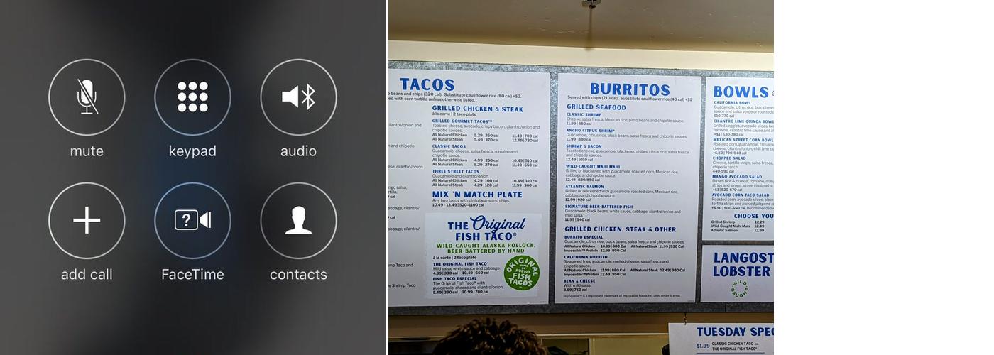 Rubio's Coastal Grill Menu