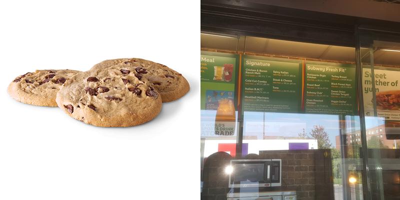 Subway Menu