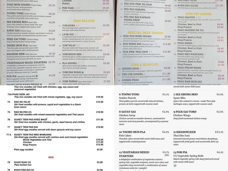 Maliwan's Menu