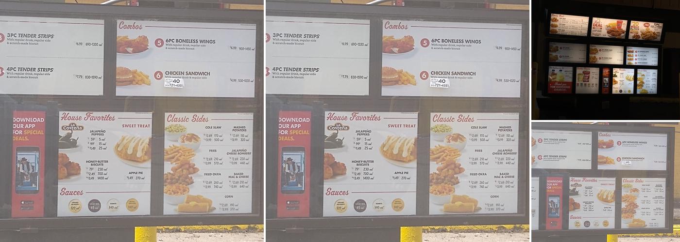 Church's Texas Chicken Menu