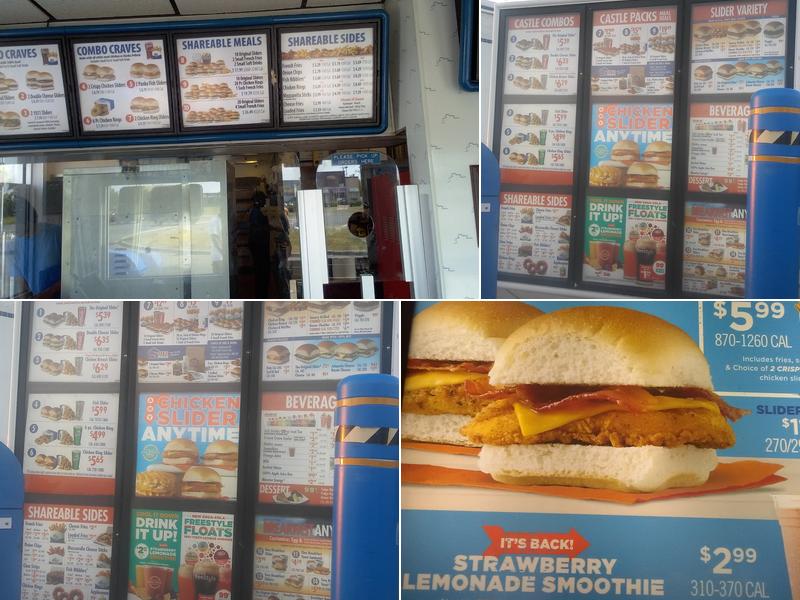 White Castle Menu